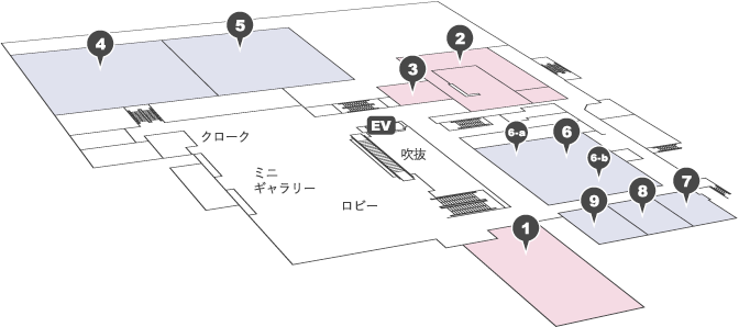 KKRホテル熊本のフロアマップ[2階]